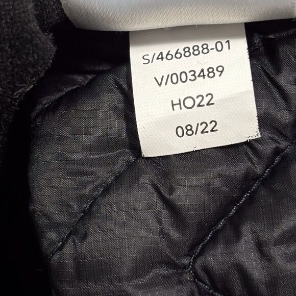 Athleta Cozy Sherpa Snap Sweatshirt Jacket Black Deep Pile Womens XS Teddy Bear - Picture 12 of 14